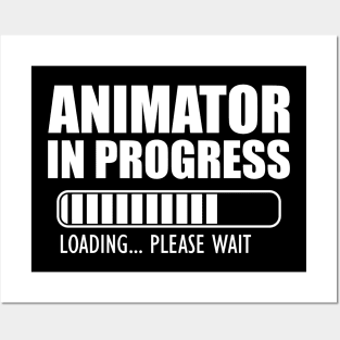 Animator in progress loading w Posters and Art